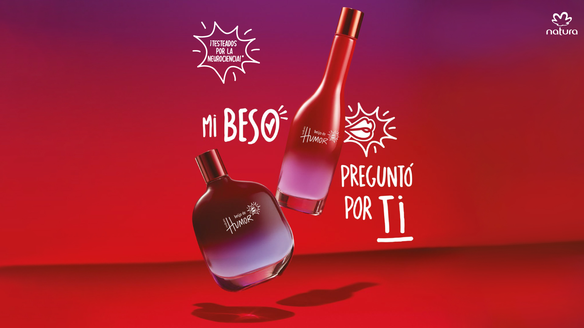 Perfume Beijo de Humor Femenino y Masculino • Natura de México